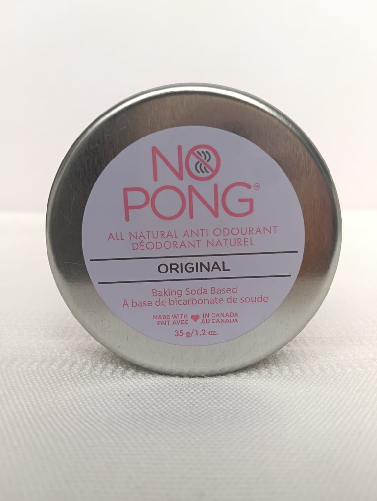 Desodorante Vegano No Pong Original 35g Frescura natural que dura todo el día tu piel merece lo mejor. Envío gratis.