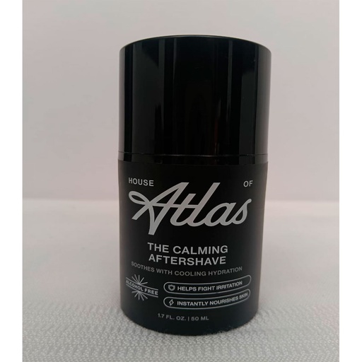 House Atlas The Calming Aftershave 50ml Calma y refresca al instante tras el afeitado. Hidrata y suaviza la piel, sin tirantes ni irritaciones. Formula suave y reconfortable. Fragancia elegante y duradera. Vegano probado por dermatólogos. El cierre perfecto para tu rutina diaria. Envío gratis